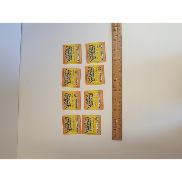 Artbox Pokemon Action Flipz Premier Edition 1995 Lot of 8 Used - Picture 4 of 4